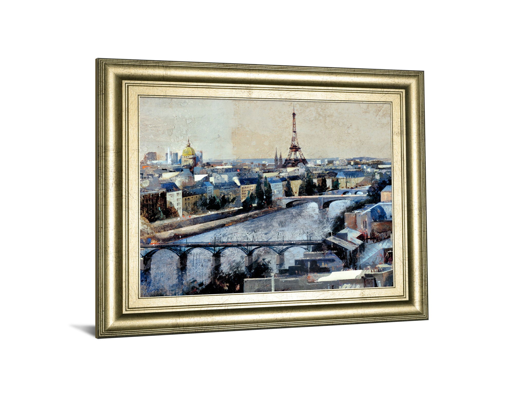 Paris By Marti Bofarull - Framed Print Wall Art - Dark Gray