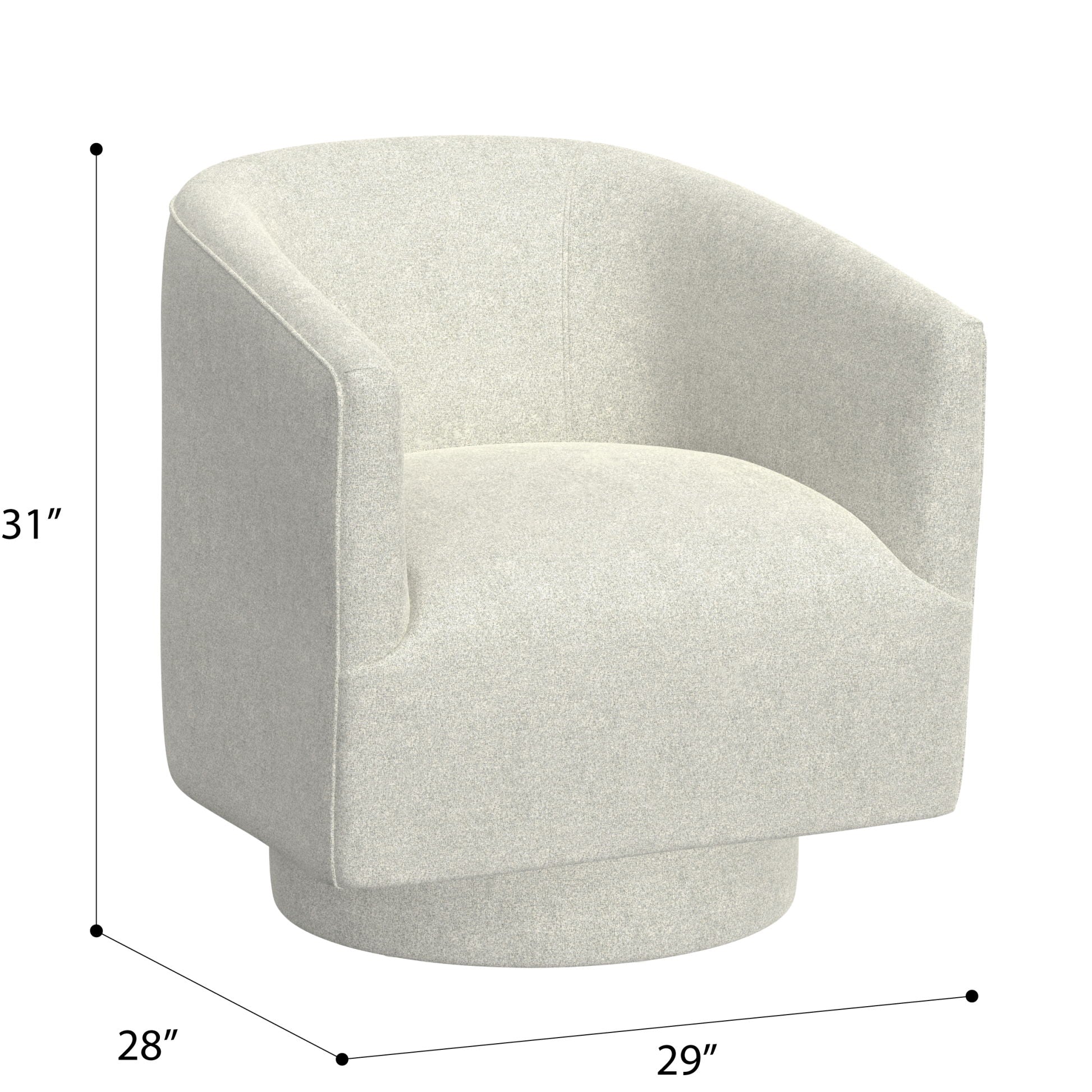 Accent Chair With Swivel Function