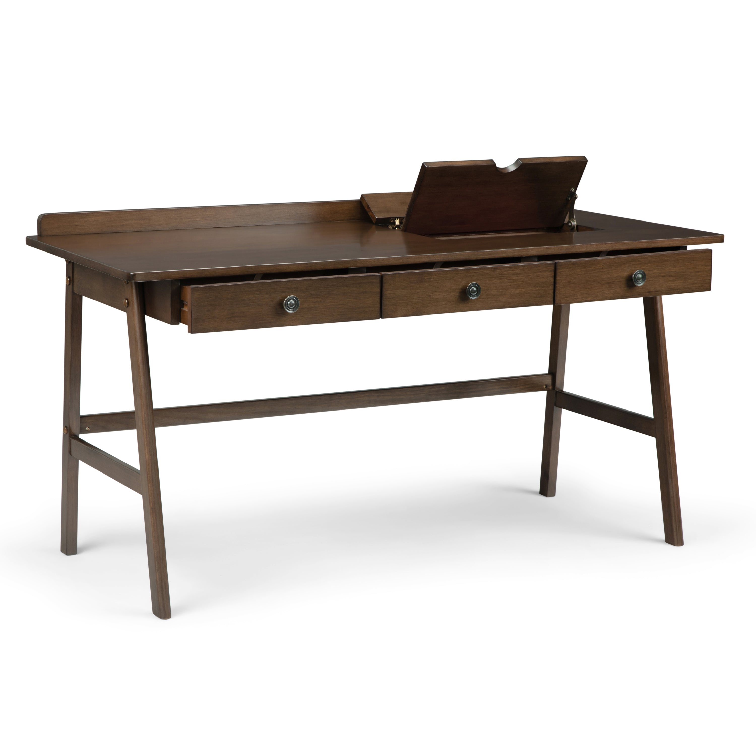 Rylie - Desk - Natural Aged Brown