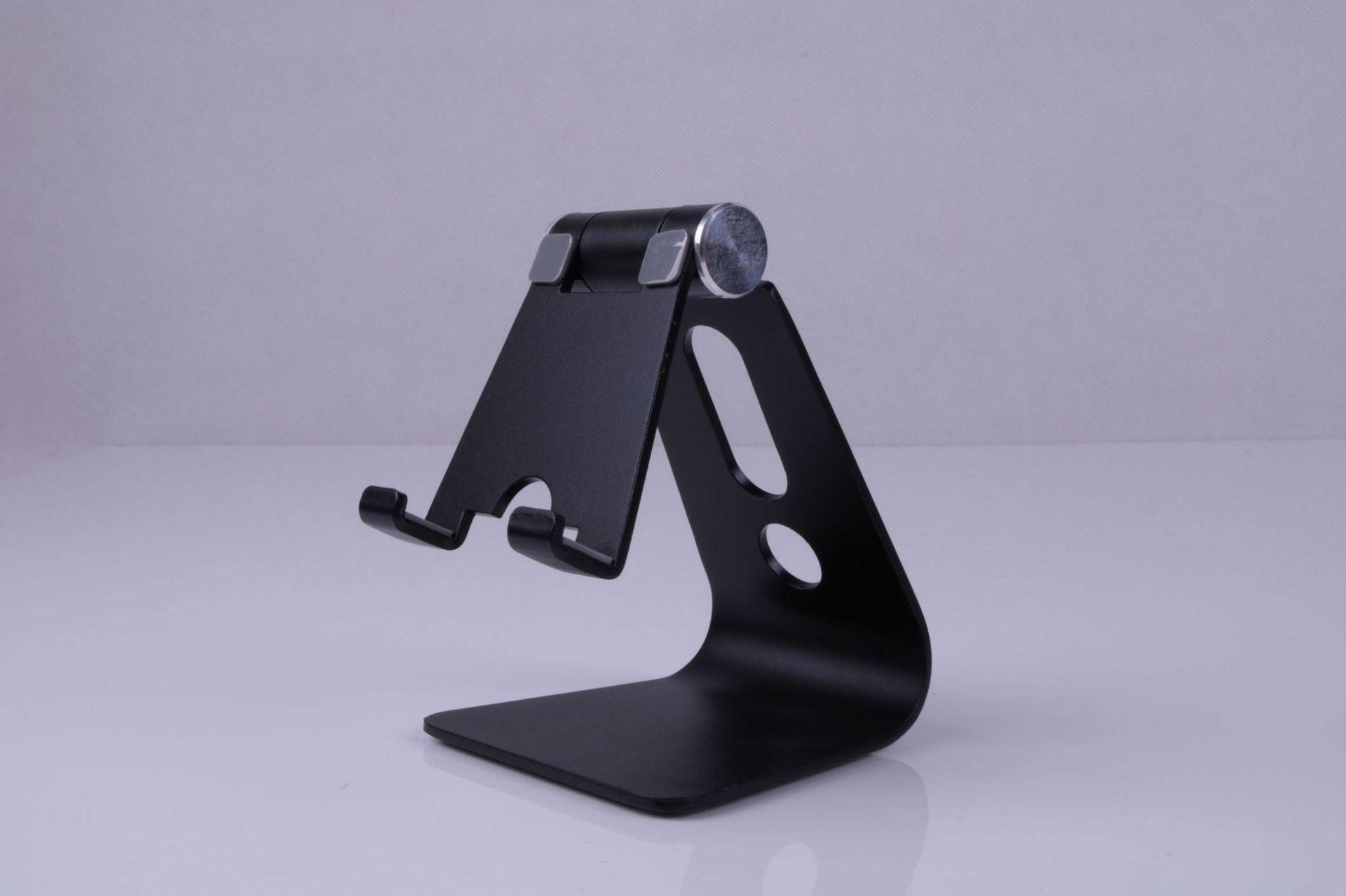 Adjustable Home Office Desktop Lazy Phone Stand Live Watching Drama Metal Stand  Base