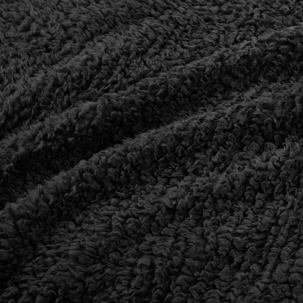 Burlington - King Berber Blanket - Black