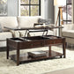 ACME Malachi Coffee Table in Walnut 80254