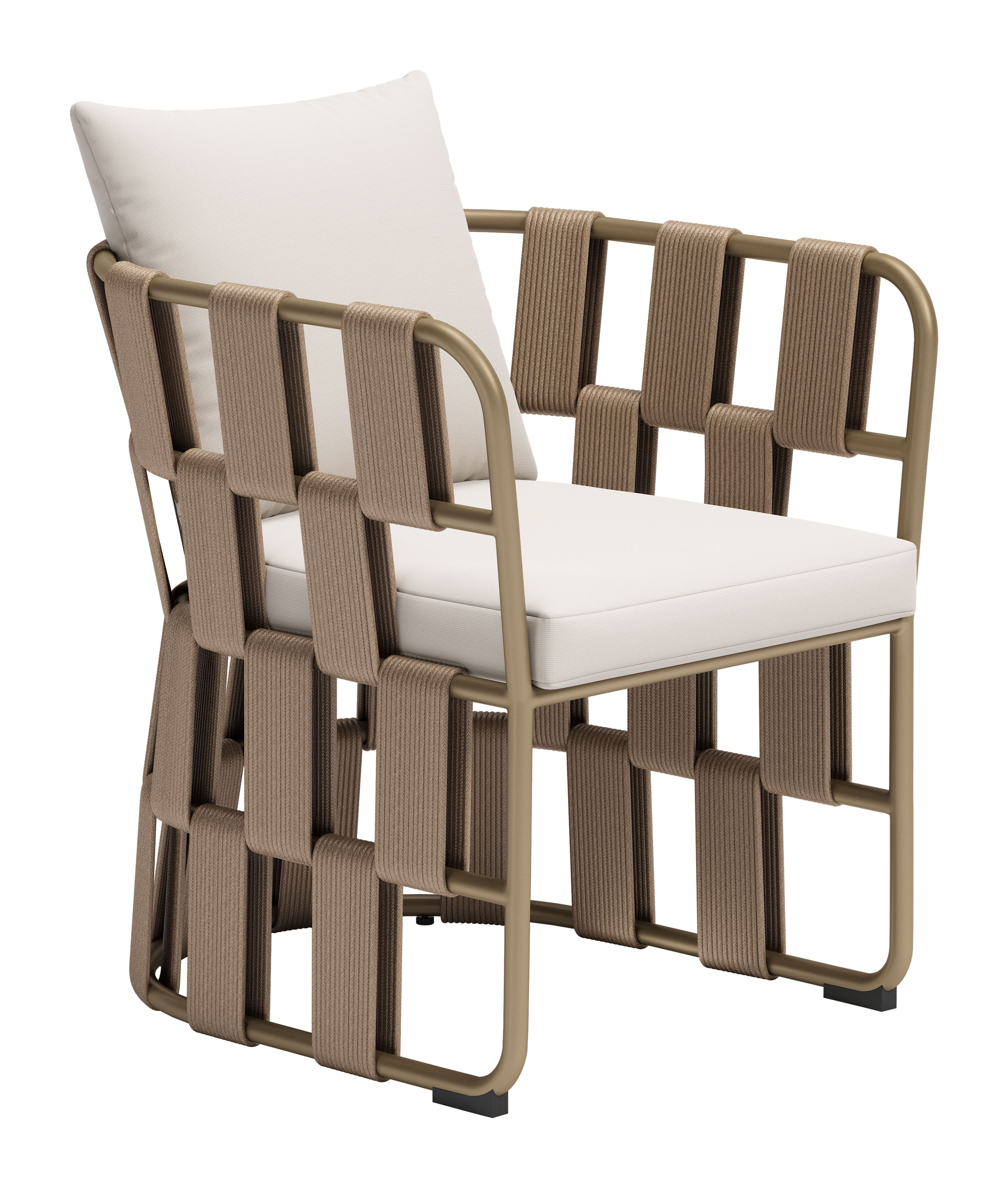 Quadrat - Dining Chair - White