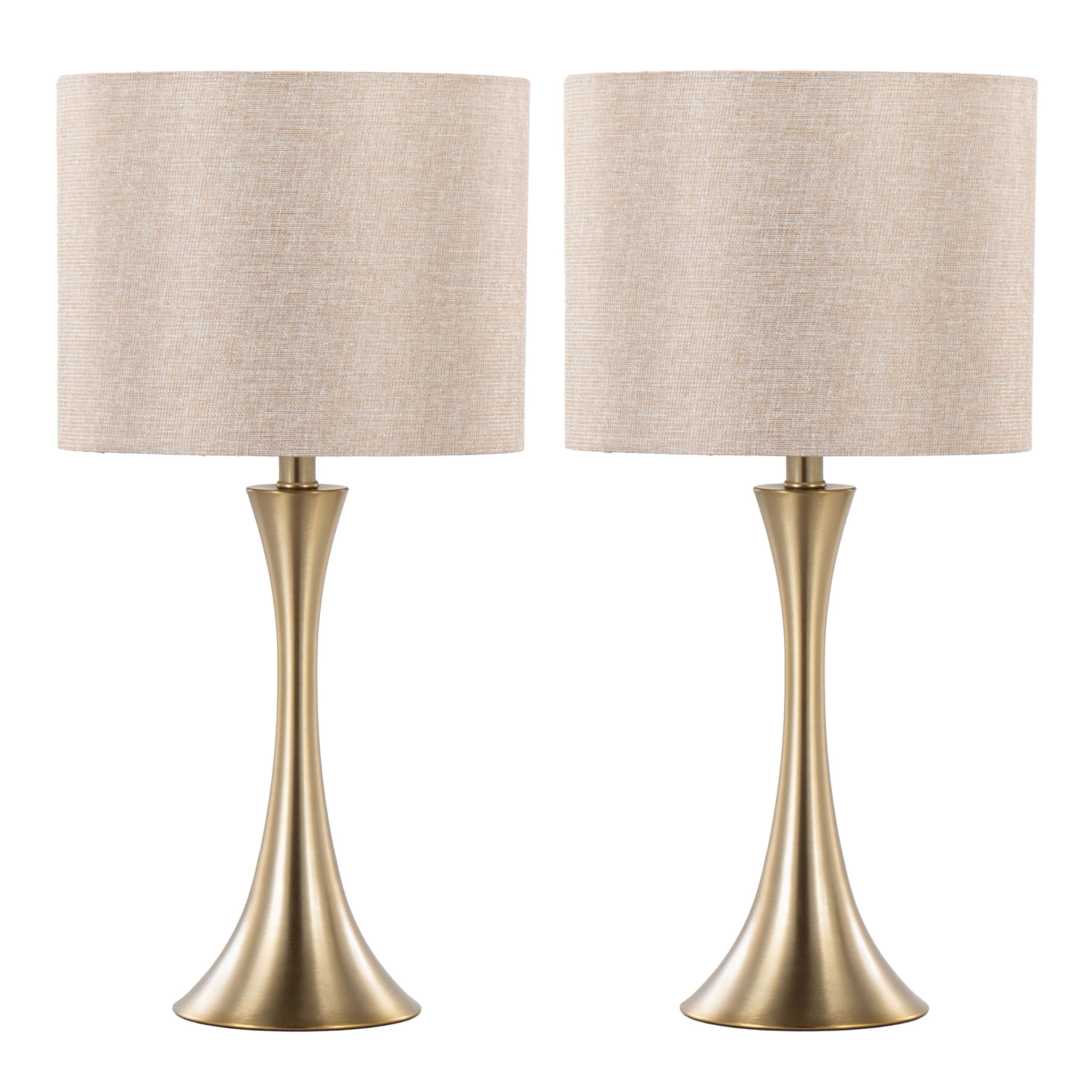 Lenuxe - Contemporary & Modern Design Table Lamp (Set of 2)