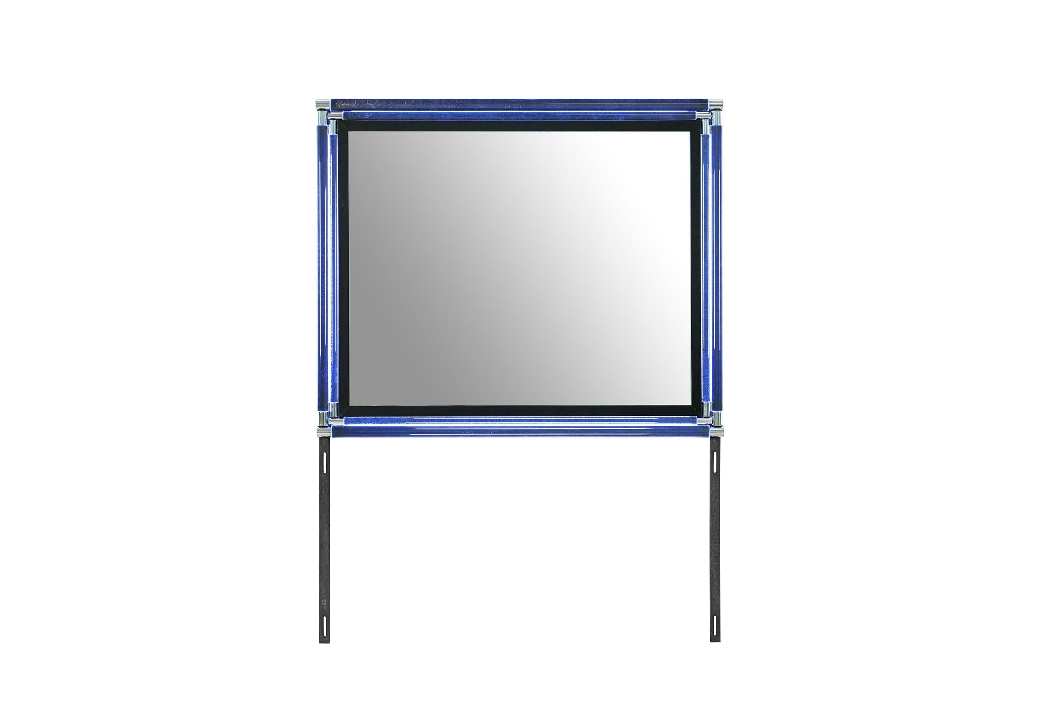 Lando - Mirror With LED - Black