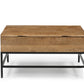 T1105-01 Natural Lift Top Coffee Table