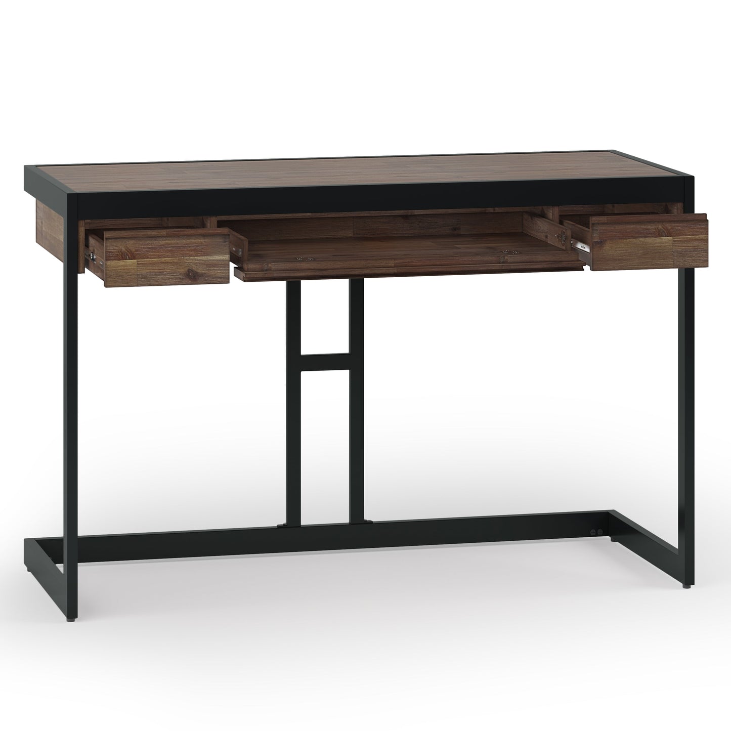 Erina - Small Desk - Rustic Natural Aged Brown