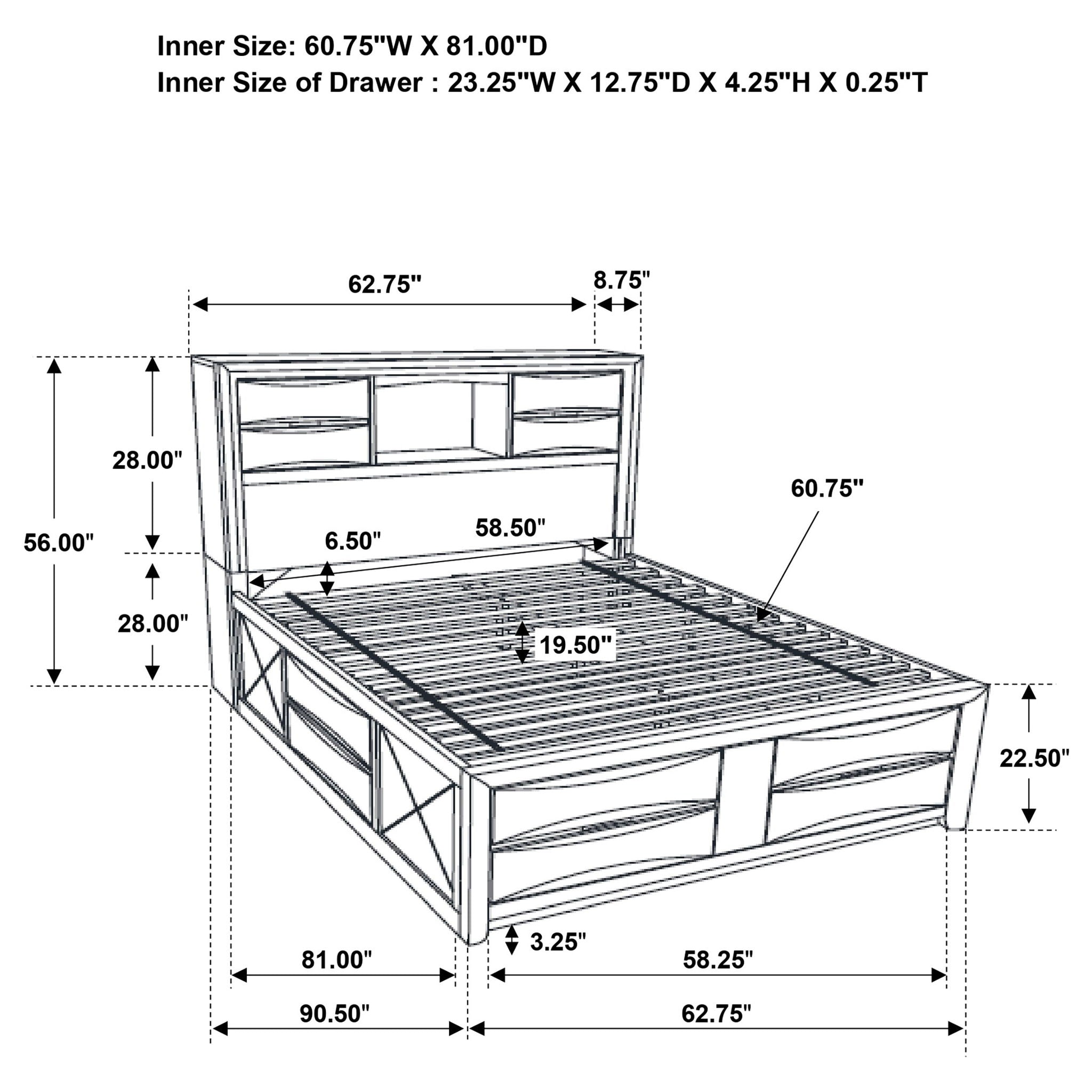 Jazz - Storage Bed