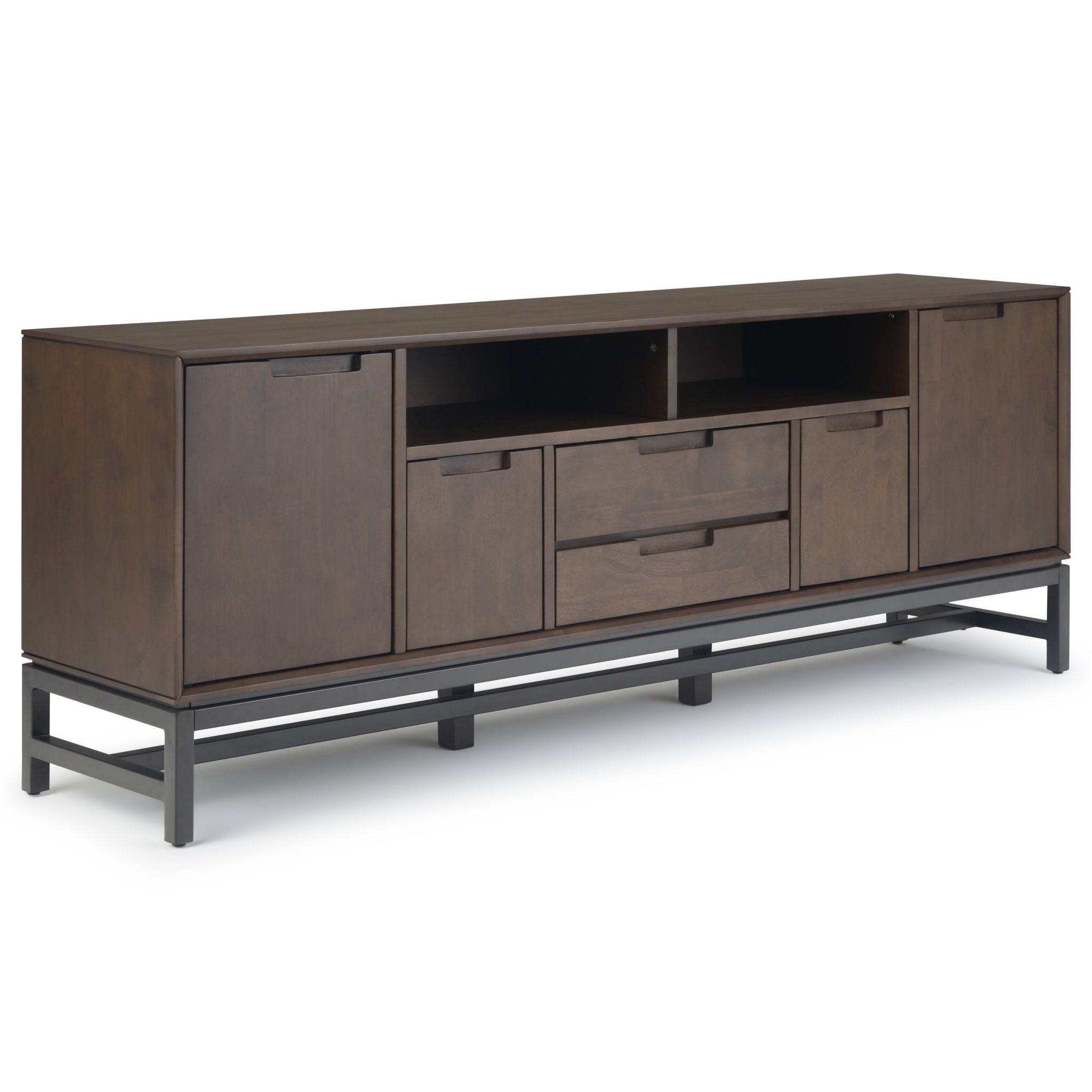 Banting - Wide TV Stand - Walnut Brown