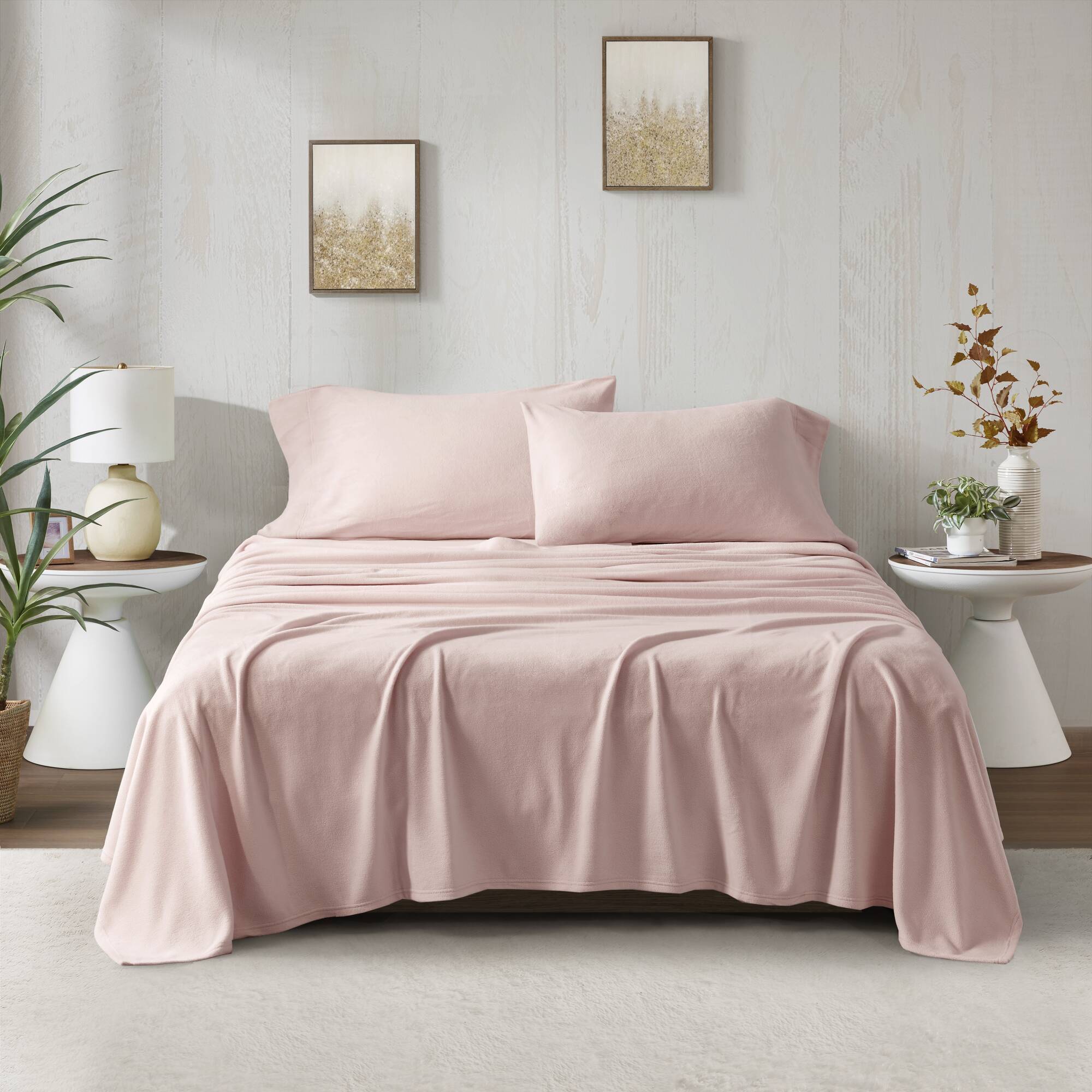 Micro Fleece - Sheet Set - Pink