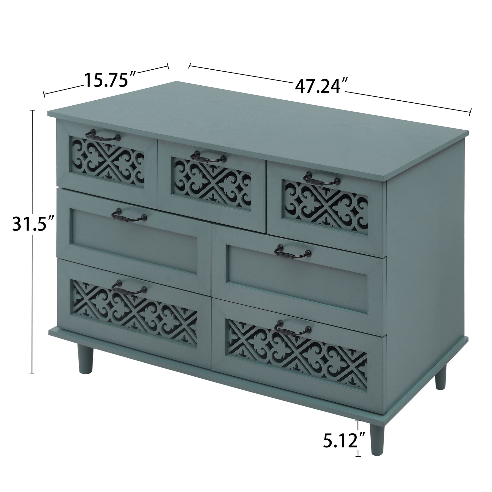 7 Drawer Classic Cabinet