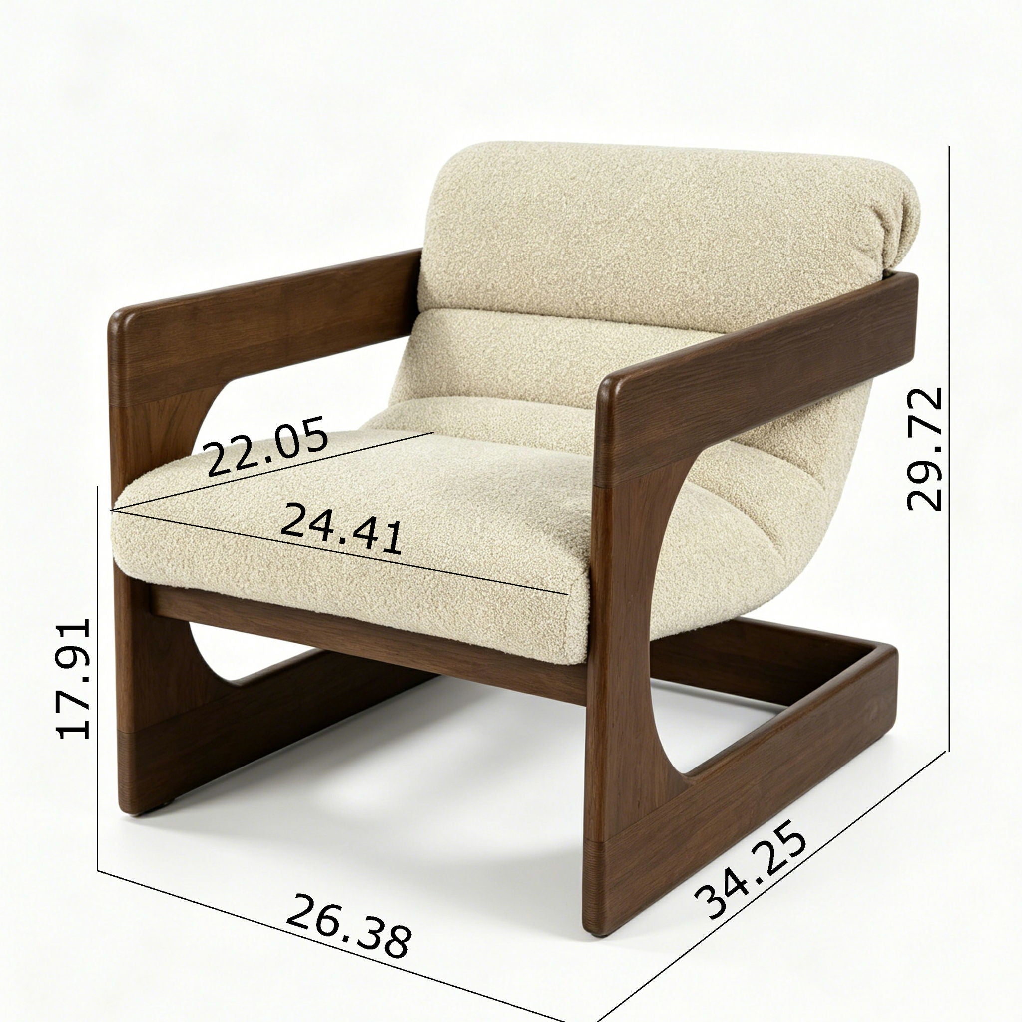 Ellis - Accent Chair - Beige