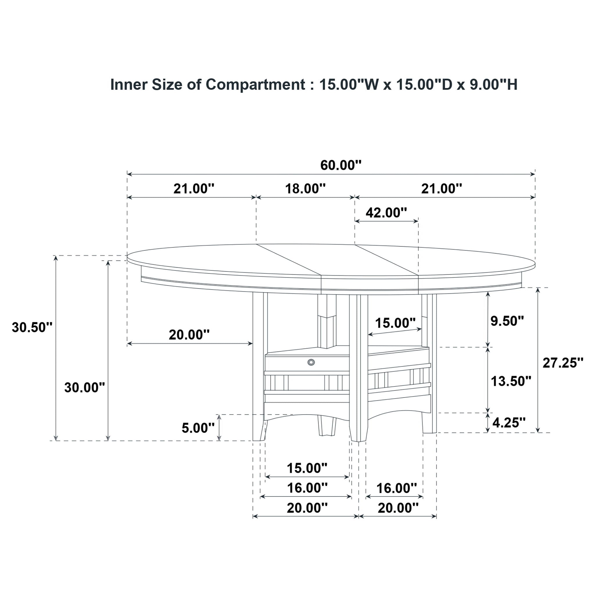 Davis - Extension Leaf Dining Table - Light Oak