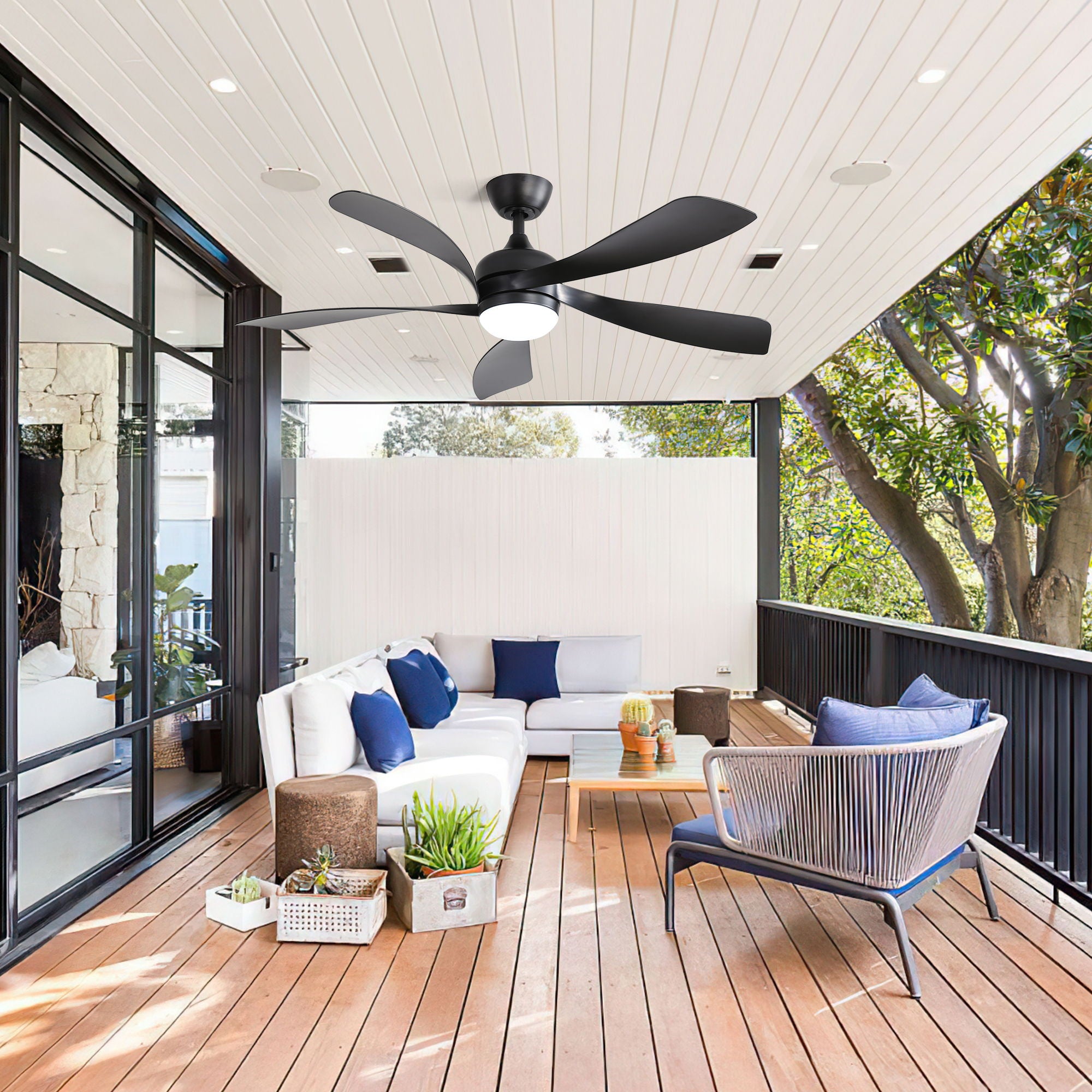 Ceiling Fan & DC Motor And Integrated Light