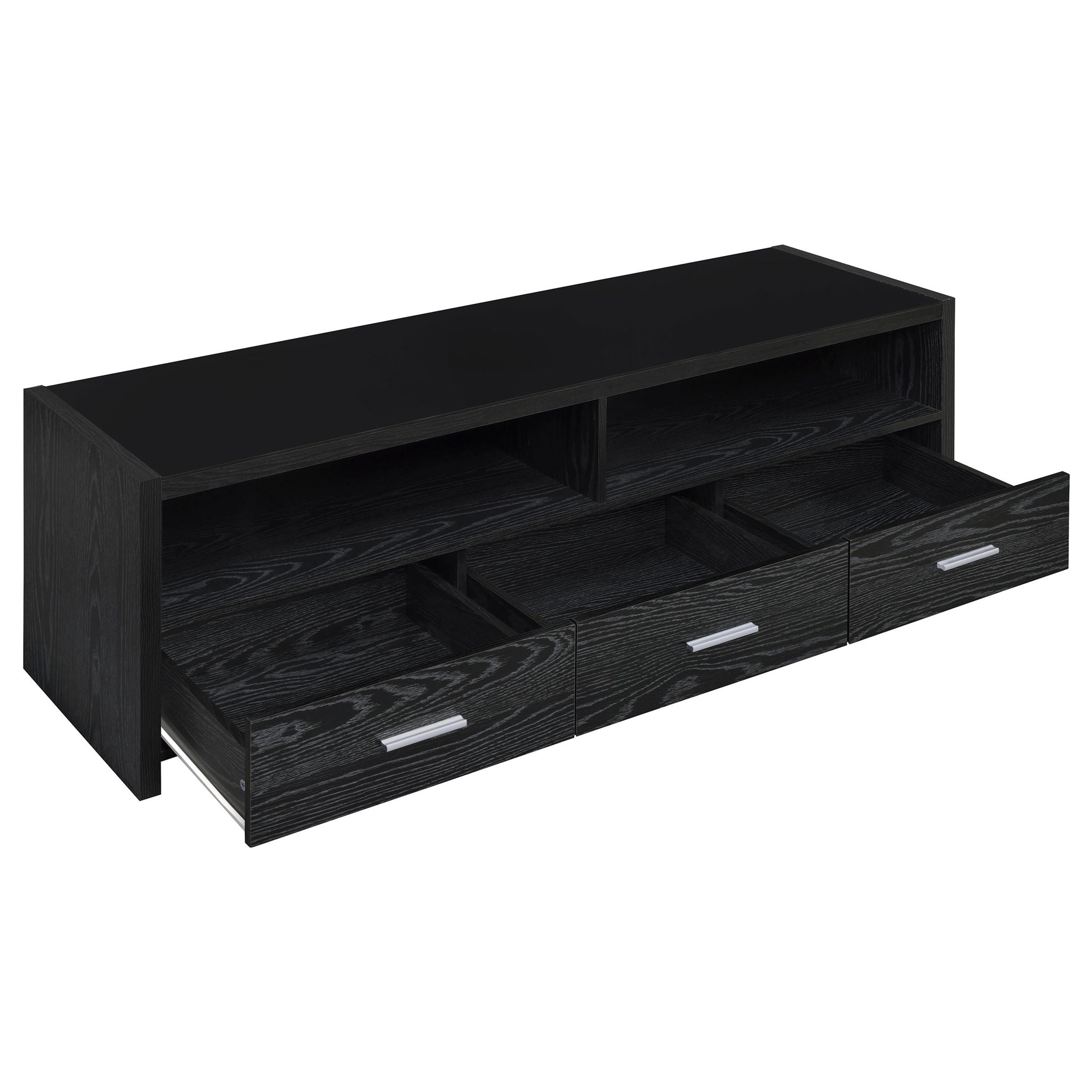 Bossert - 3 Drawer Stand - Black
