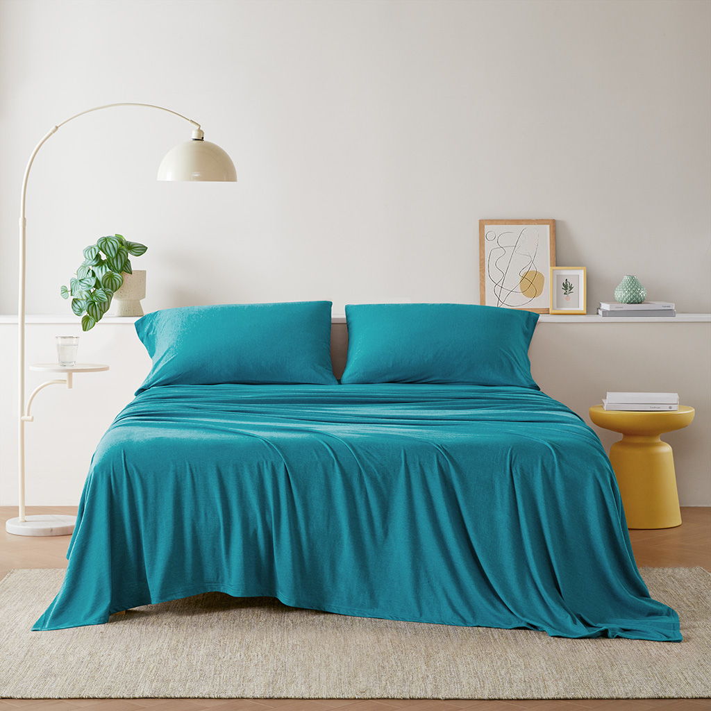 All Season Fabric Sheet Set - Teal
