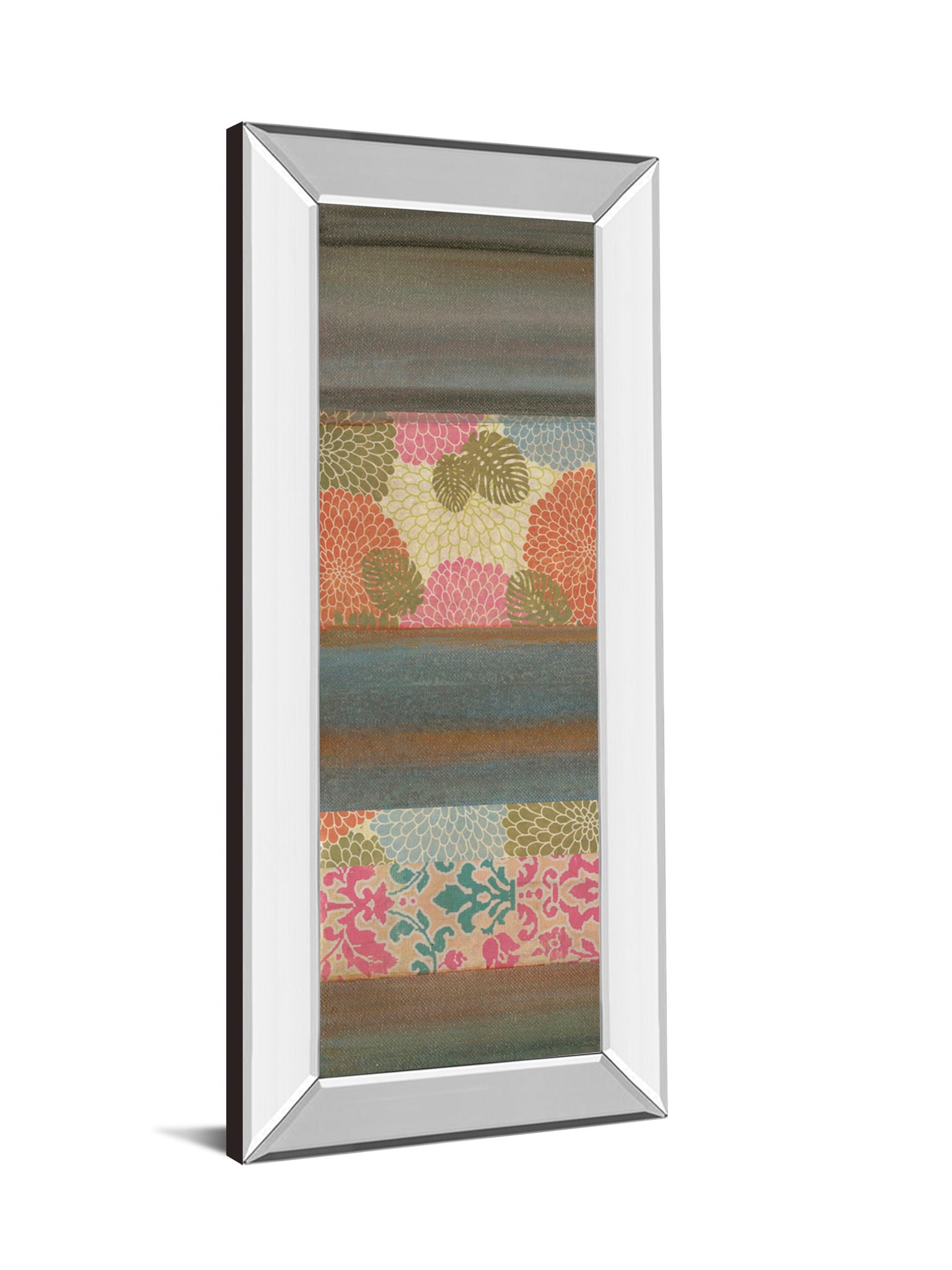Pretty In III By Willie -aldridge - Mirror Framed Print Wall Art - Dark Gray