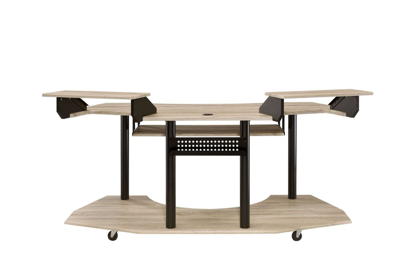 ACME Eleazar Computer Desk, Natural Oak 92892