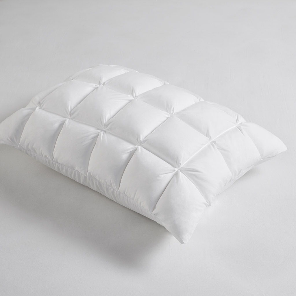 Stay Puffed - Overfilled King Pillow Protector Single Piece - White