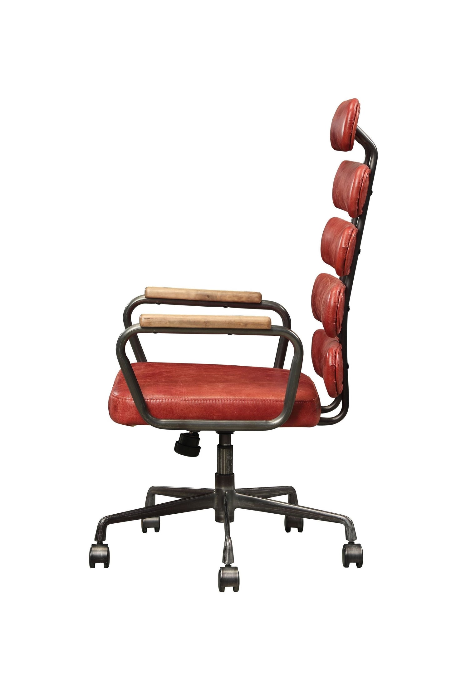 Calan Office Chair in Antique Red Top Grain Leather 92109