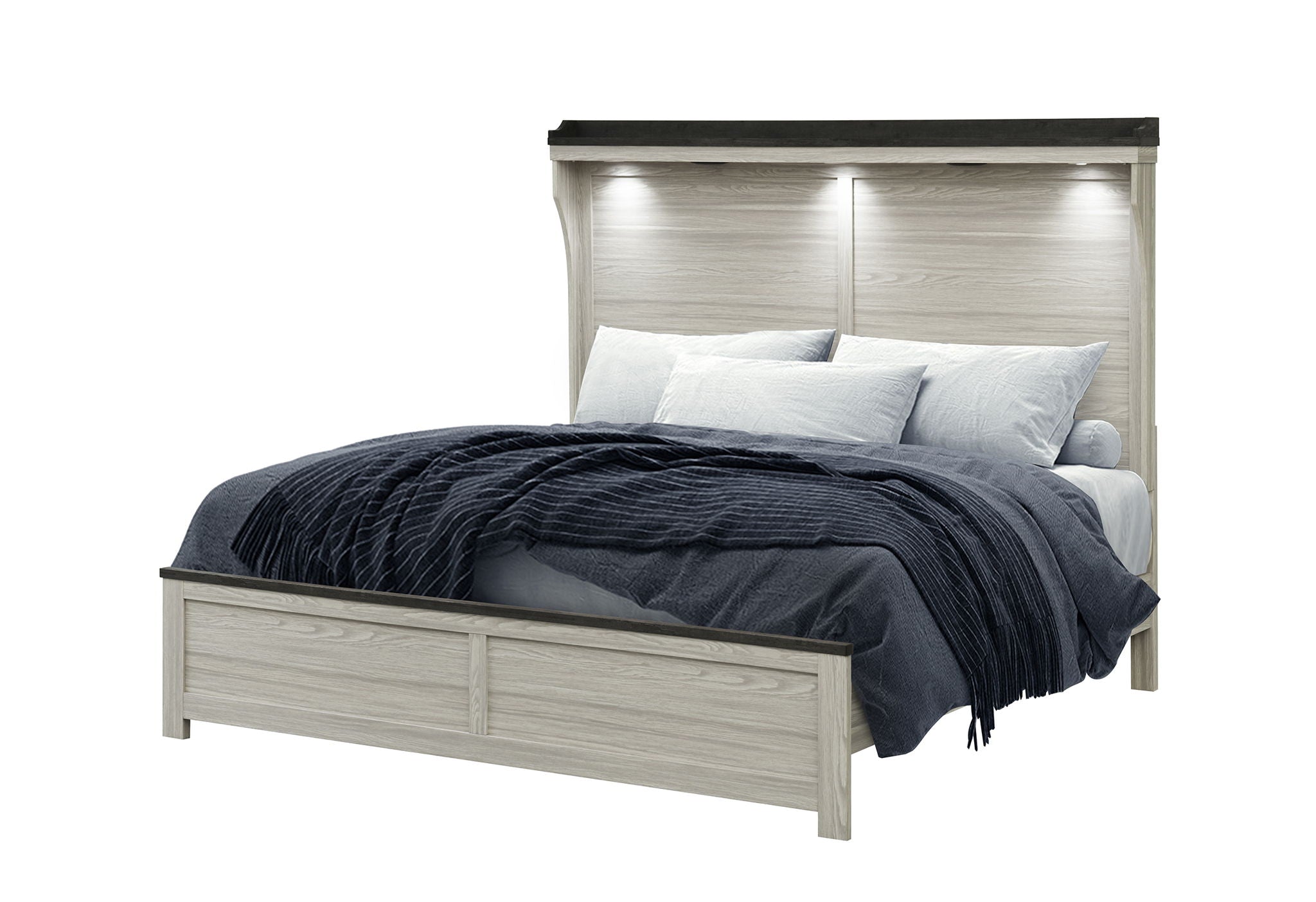 Ashley - King Bed Footboard Slats - Brown