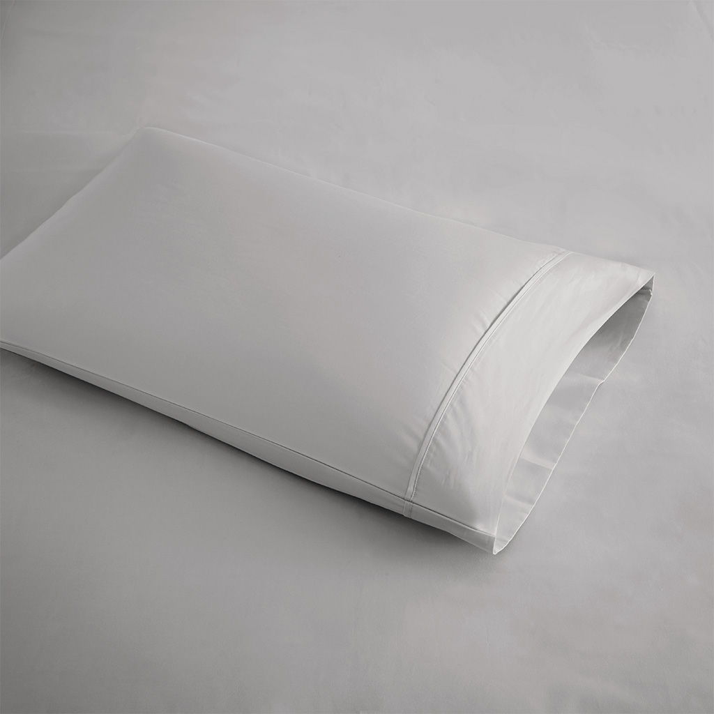 600 Thread Count - Cooling Cotton Blend 4 Piece Sheet Set - Gray