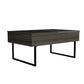 Lift Top Coffee Table 2 Dazza, One Drawer, Carbon Espresso / Onyx Finish