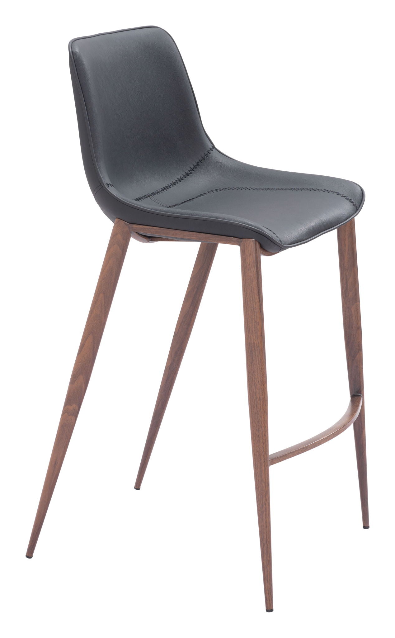 Magnus - Barstool With Black Legs (Set of 2)