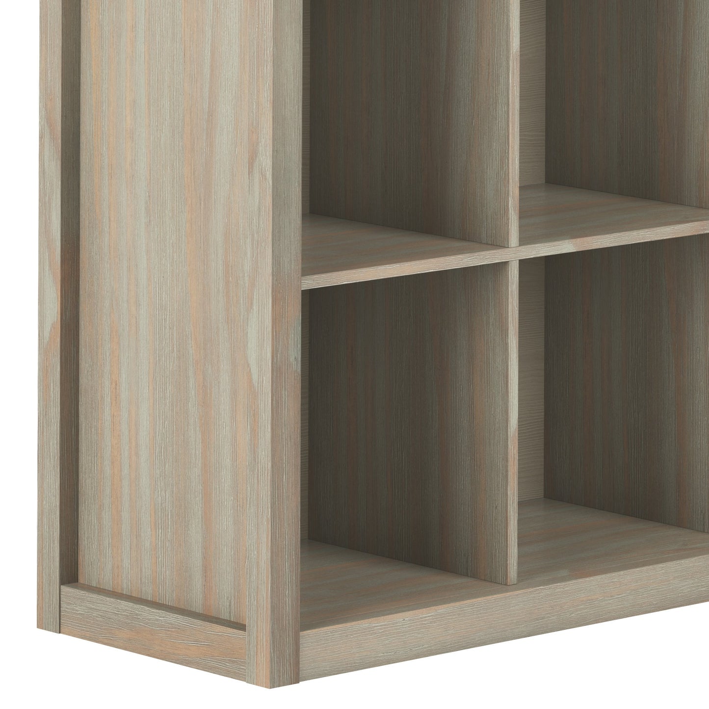 Artisan - 9 Cube Bookcase and Storage Unit - Distressed Grey