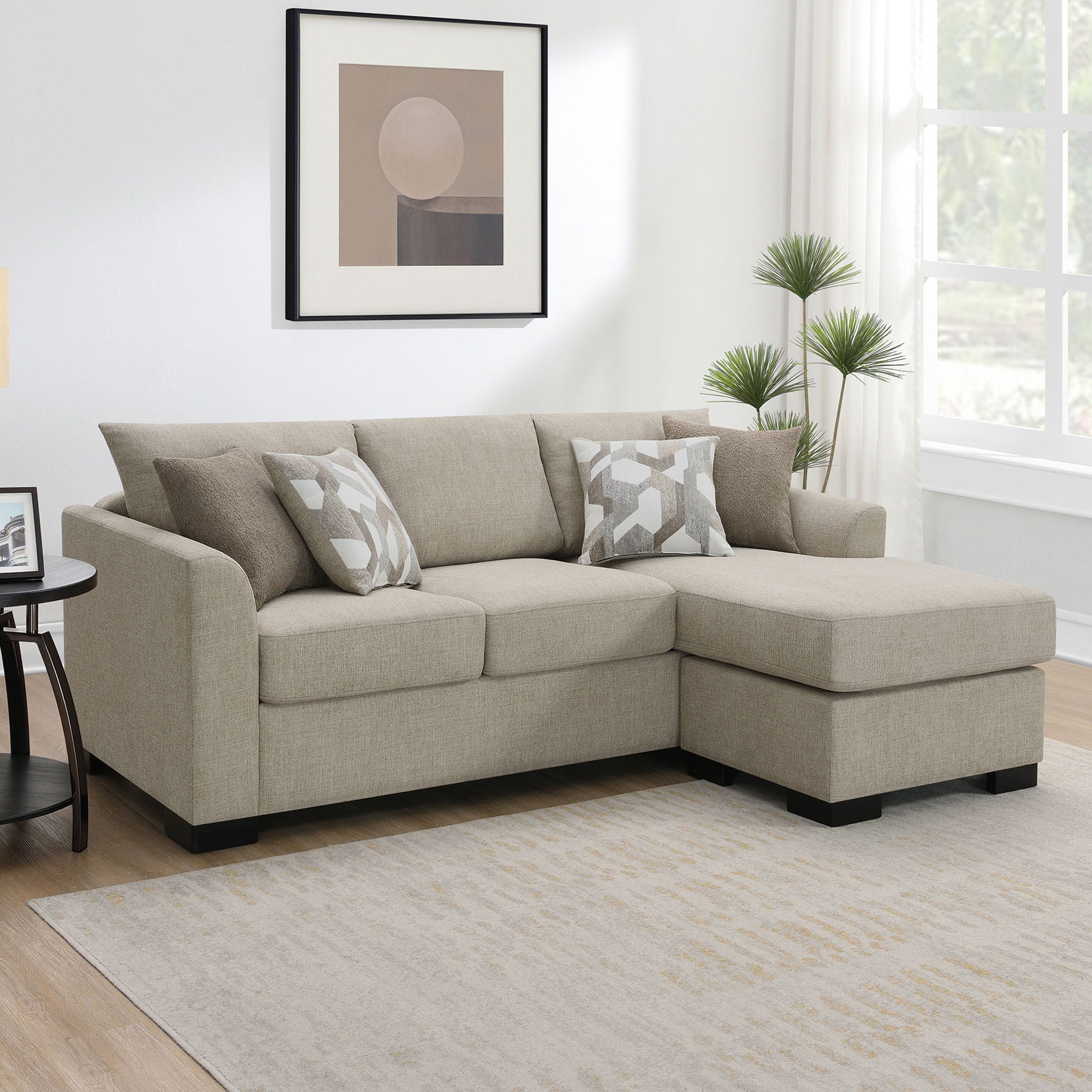 Pacheco - Sleeper Sectional Chaise Sofa