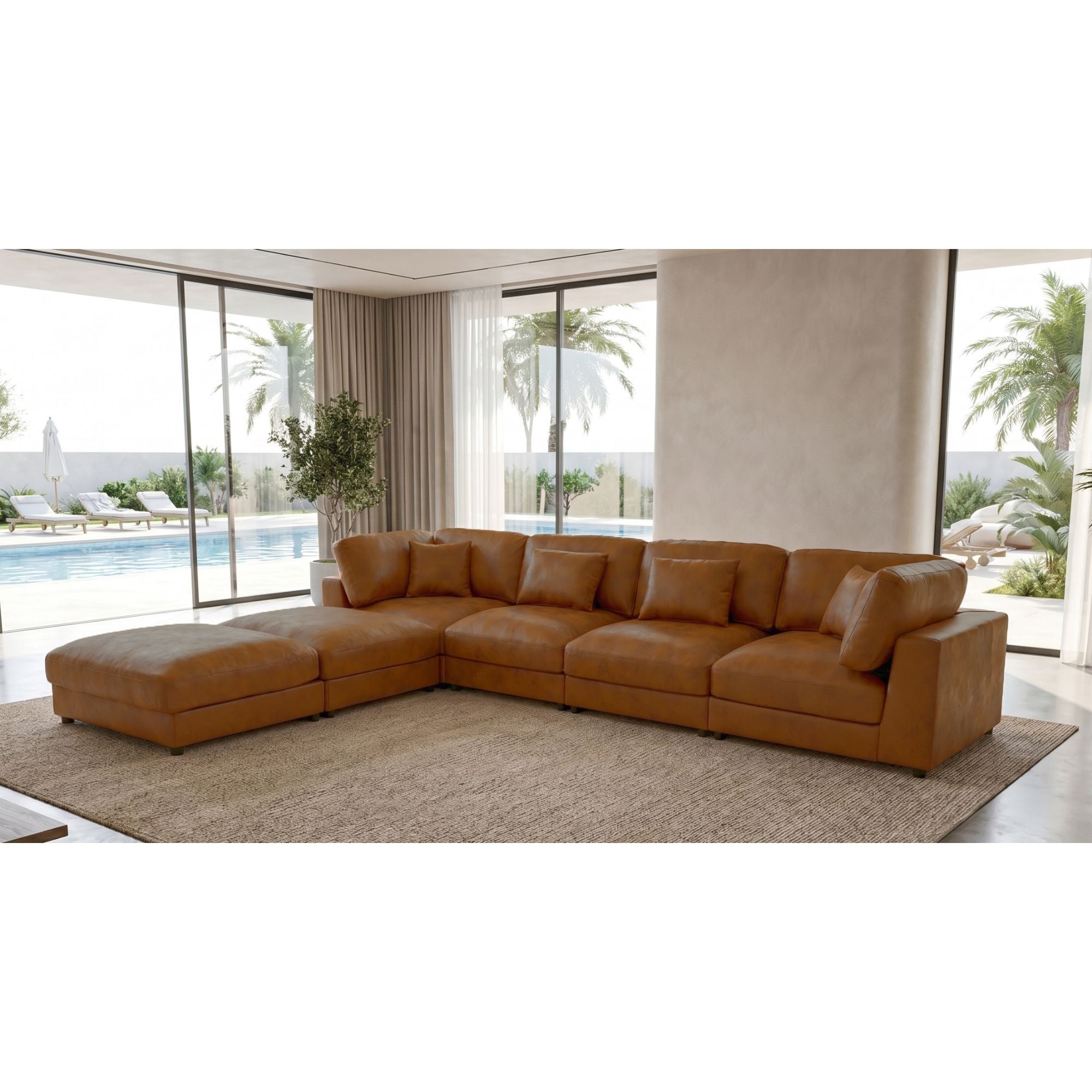 Modular Sectional With Removable Cushions