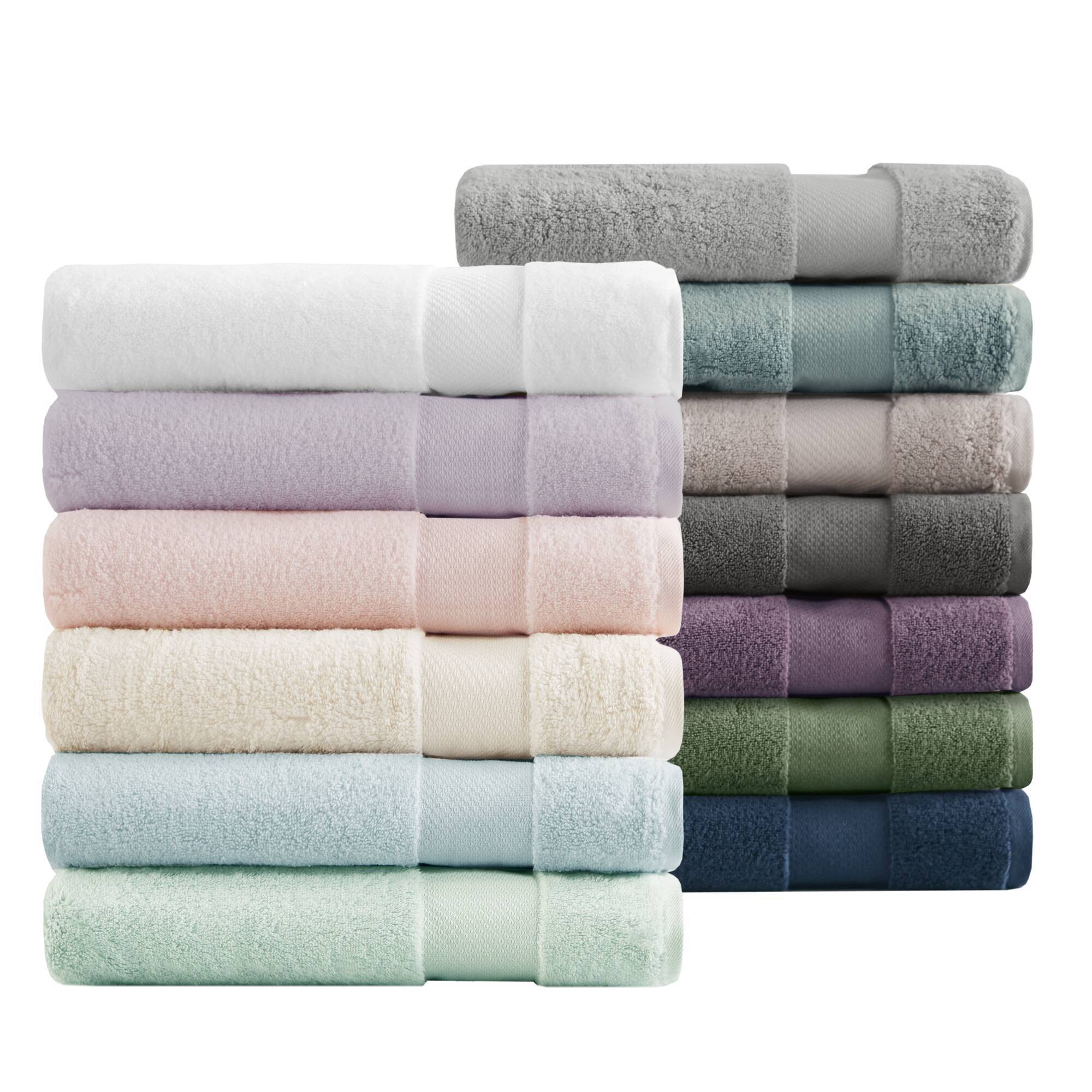 Turkish - 6 Piece Bath Towel Set - Charcoal