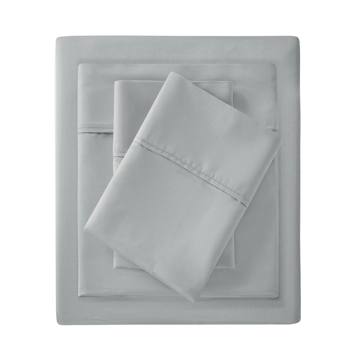 1500 Thread Count - Blend Pillowcases (Set of 2) - Gray
