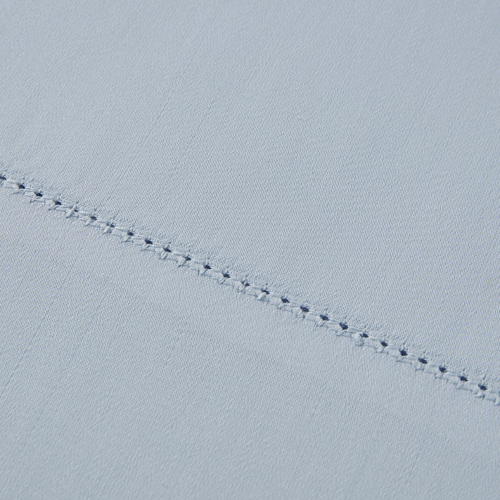 500 Thread Count Egyptian Cotton - Queen Deep Pocket Sheet Set - Blue
