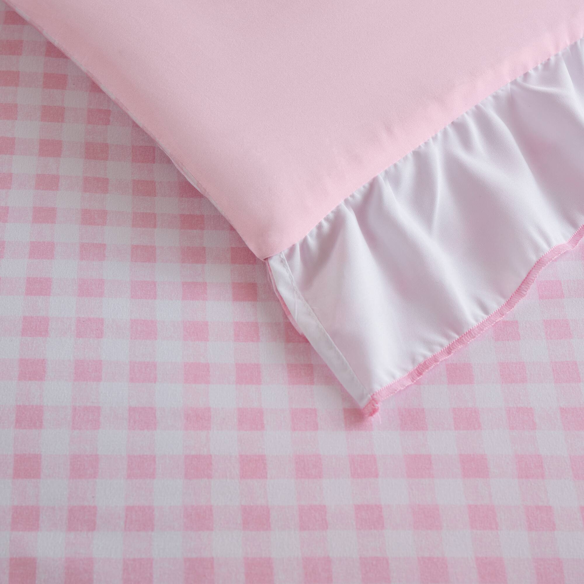 Rowena - Twin Comforter Set - Pink