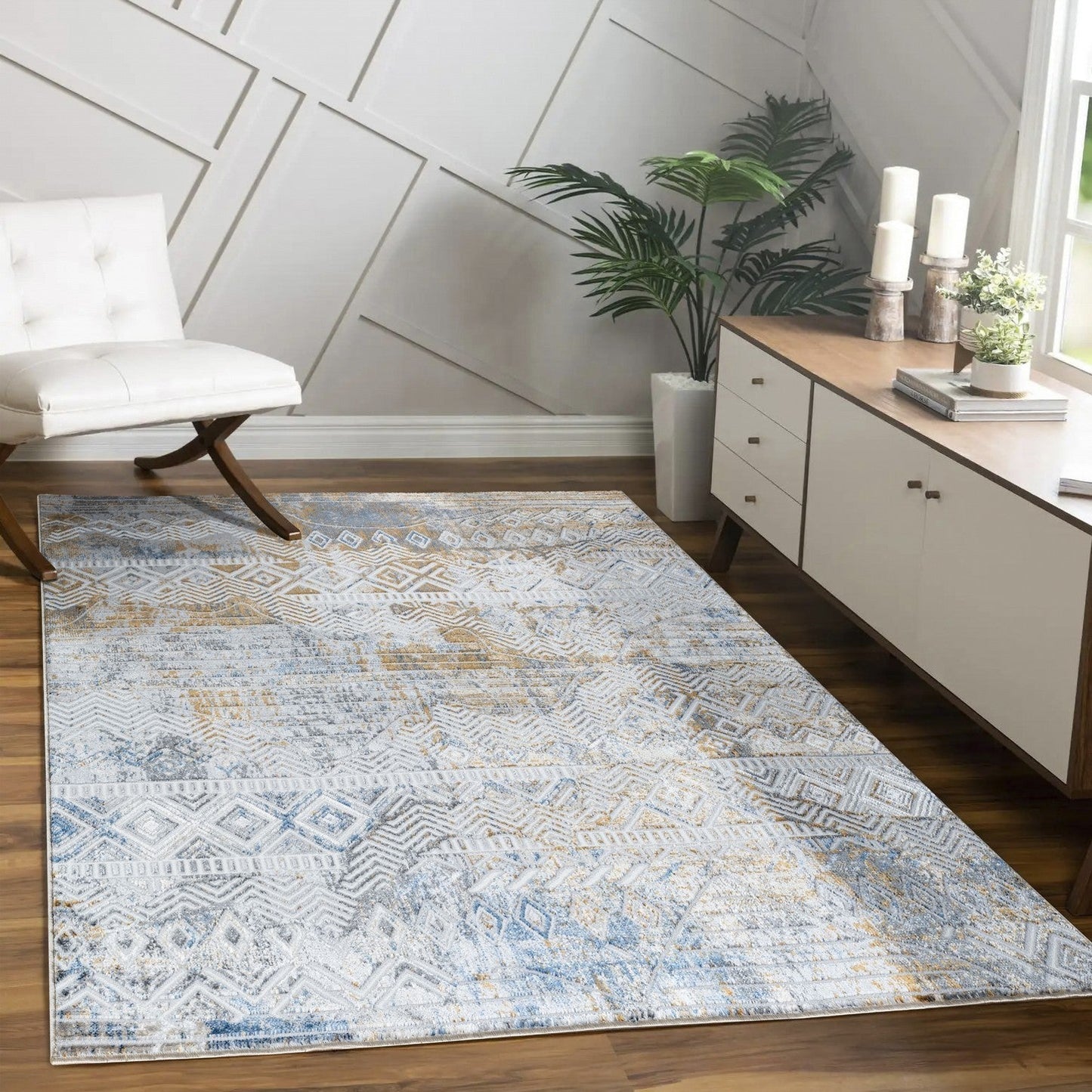 Legacy GC_CAM8006 Multi 5 ft. 3 in. x 7 ft. Area Rug