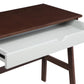 Hilton Desk In Espresso & Gray