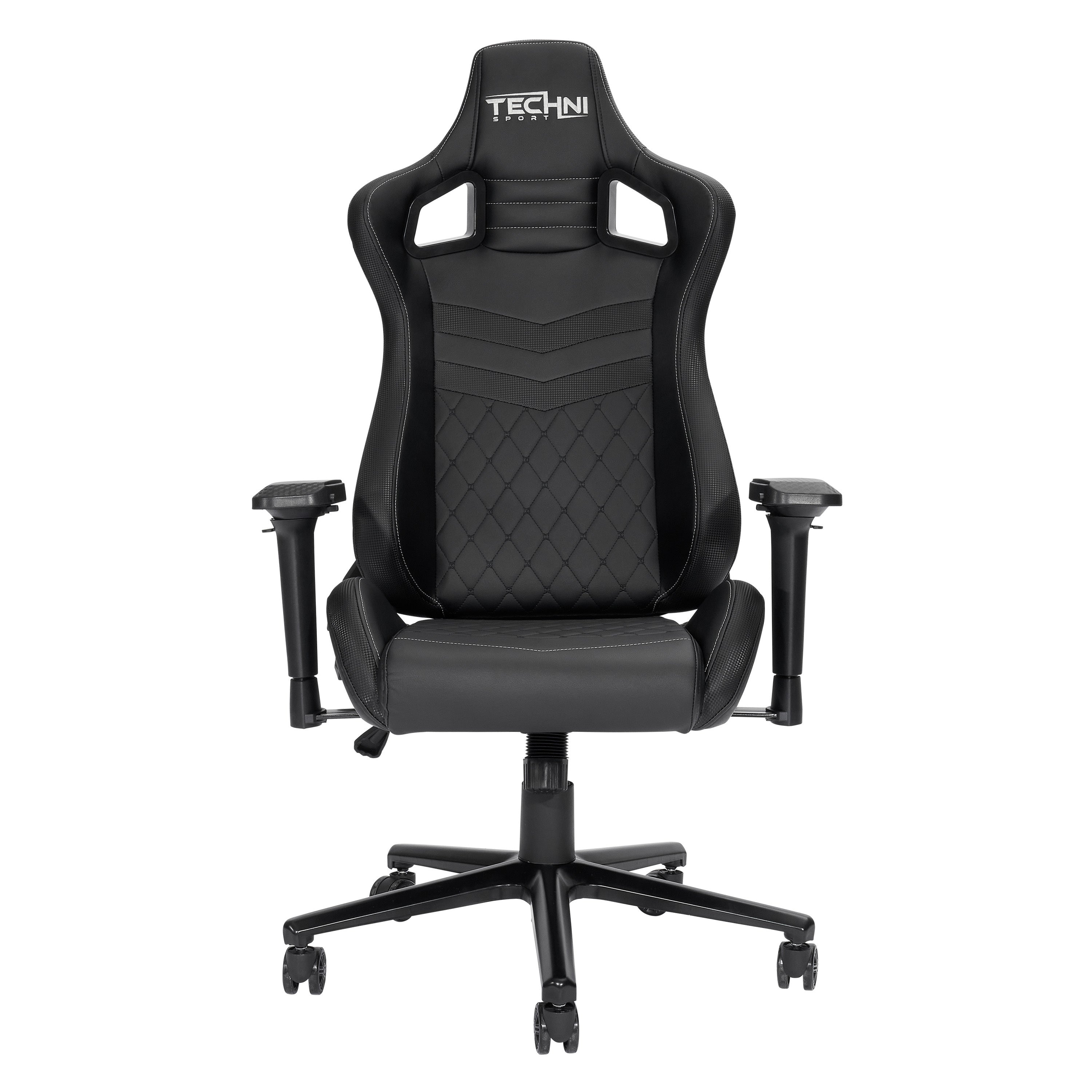 Techni Sport TS-83 Ergonomic High Back Racer Style PC Gaming Chair, Black