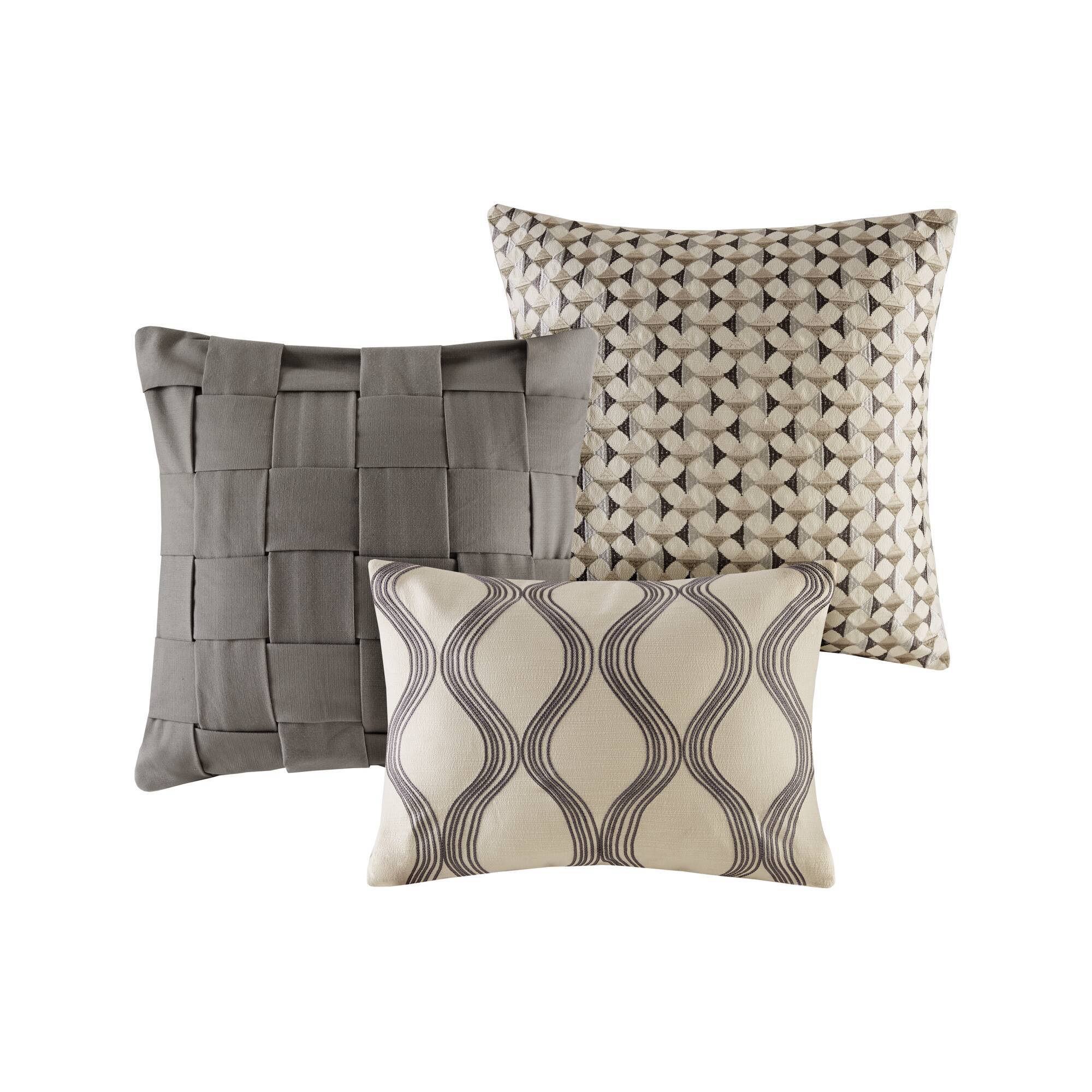 Shades of Gray - King Comforter Set - Gray