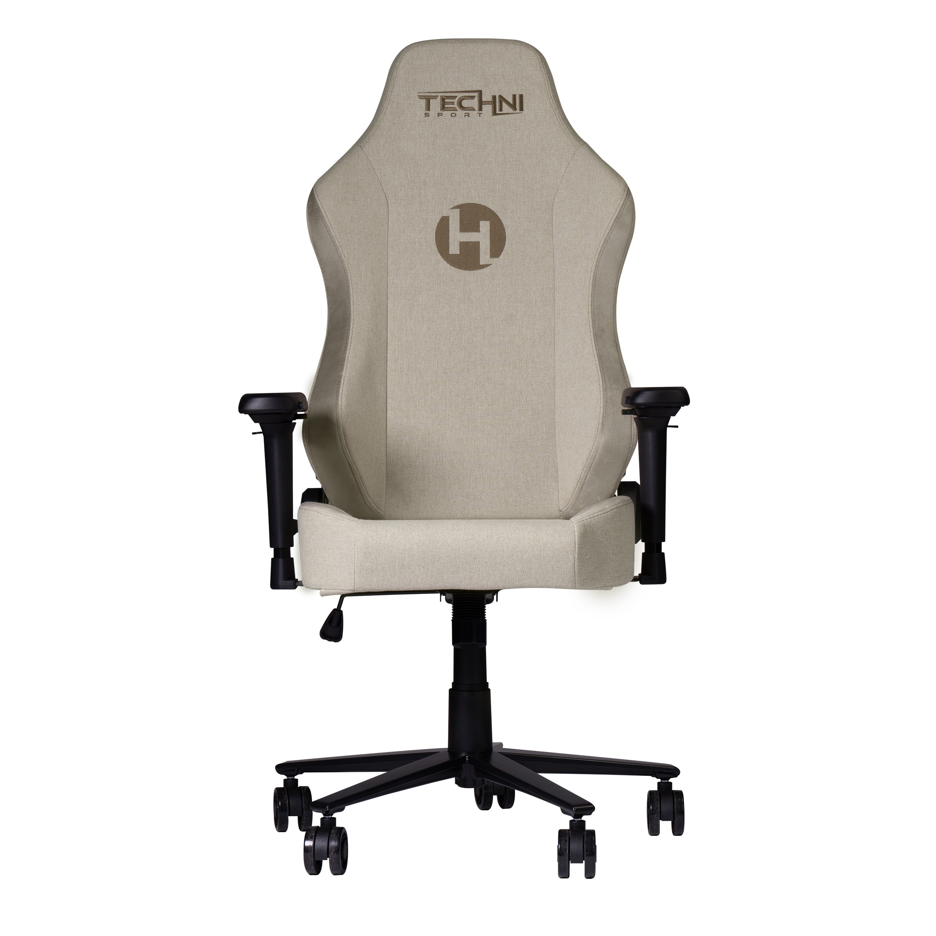 Techni Sport TSF65C Fabric Memory Foam Gaming Chair – Beige