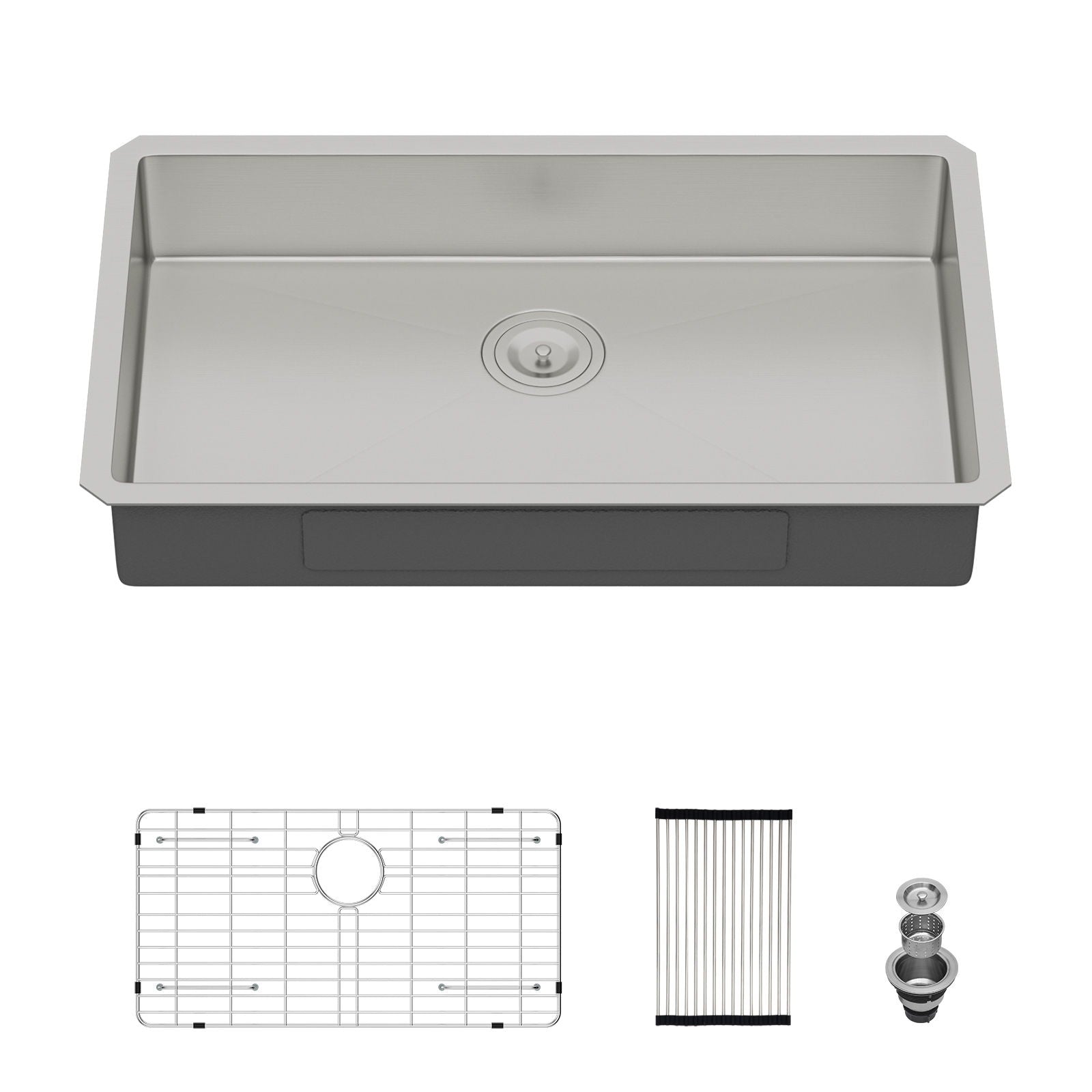 Undermount Sink, Low Depth Single Bowl