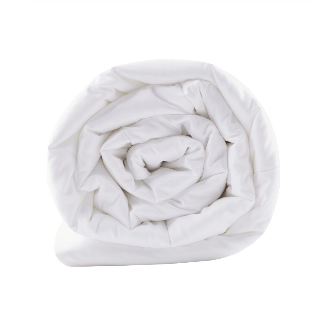 Year Round Warmth - King 300 Thread Count Sateen White Down Alternative 3M Thinsulate Comforter - White