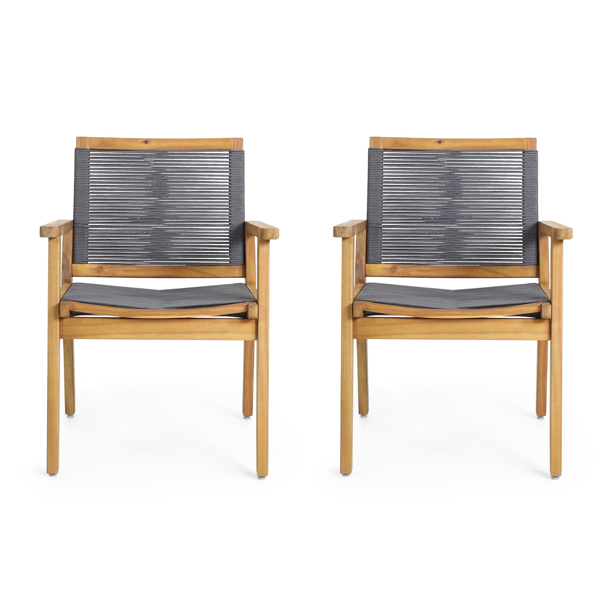 Outdoor Rope Dining Chair (Set of 2)