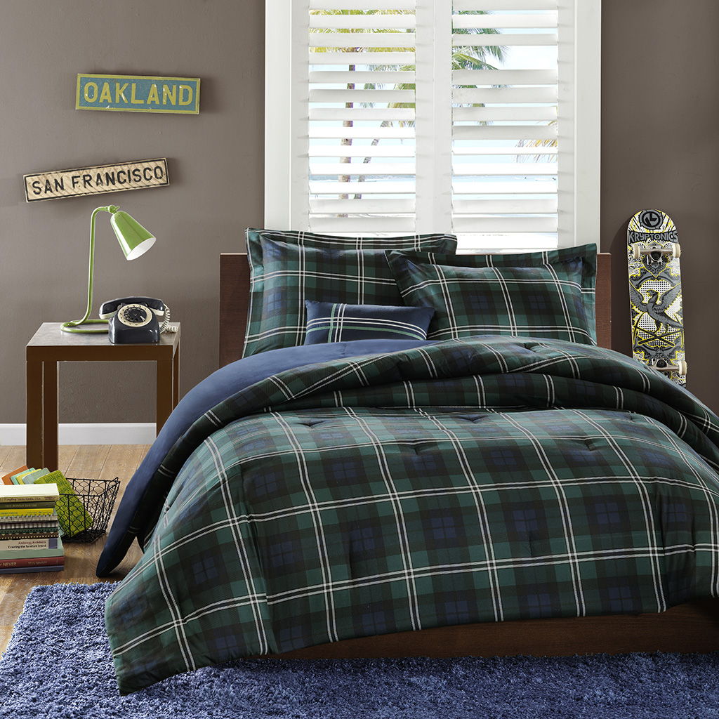 Brody - Comforter Set - Blue