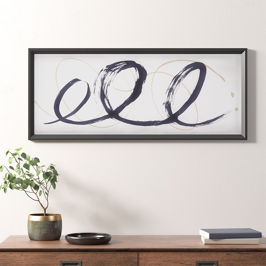 Abstract Ambit - Wall Art - Black