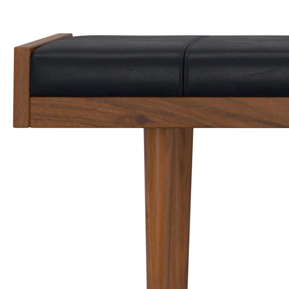 Anya - Ottoman Bench - Black