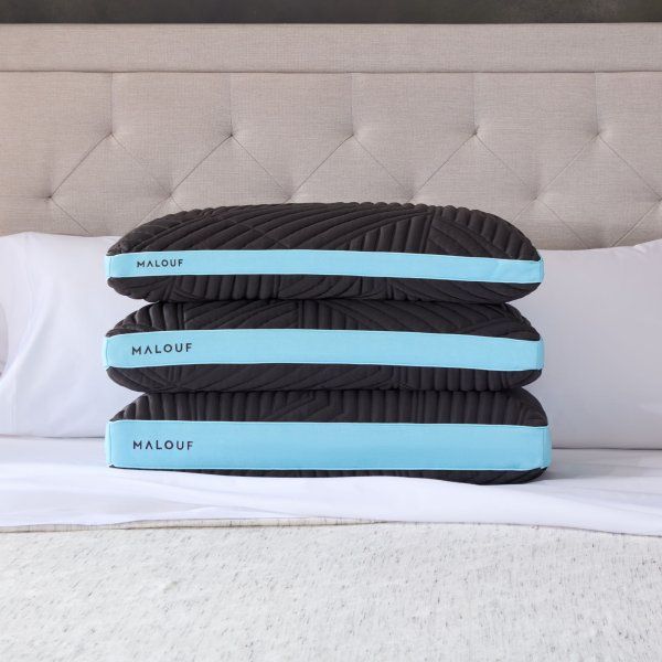 Ice Cloud - Omniphase Mid Loft Pillow - King High Loft