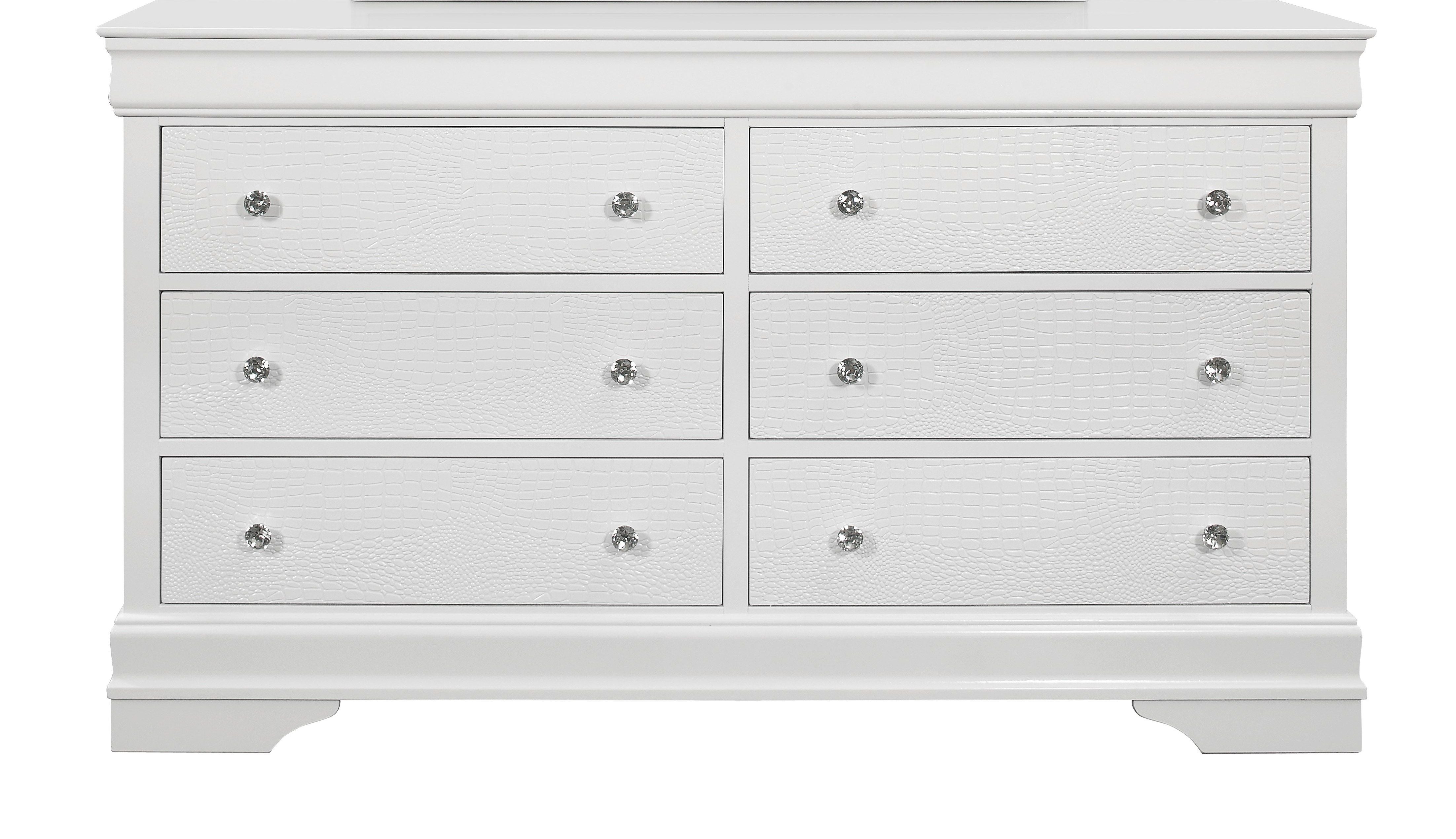 Shaker - Crocodile Metallic Dresser