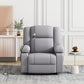 Power Lift Recliner Chair Electric Recliner for Elderly Recliner Chair with Massage and Heating Functions, Remote, Phone Holder Side Pockets and Cup Holders for Living Room, Grey