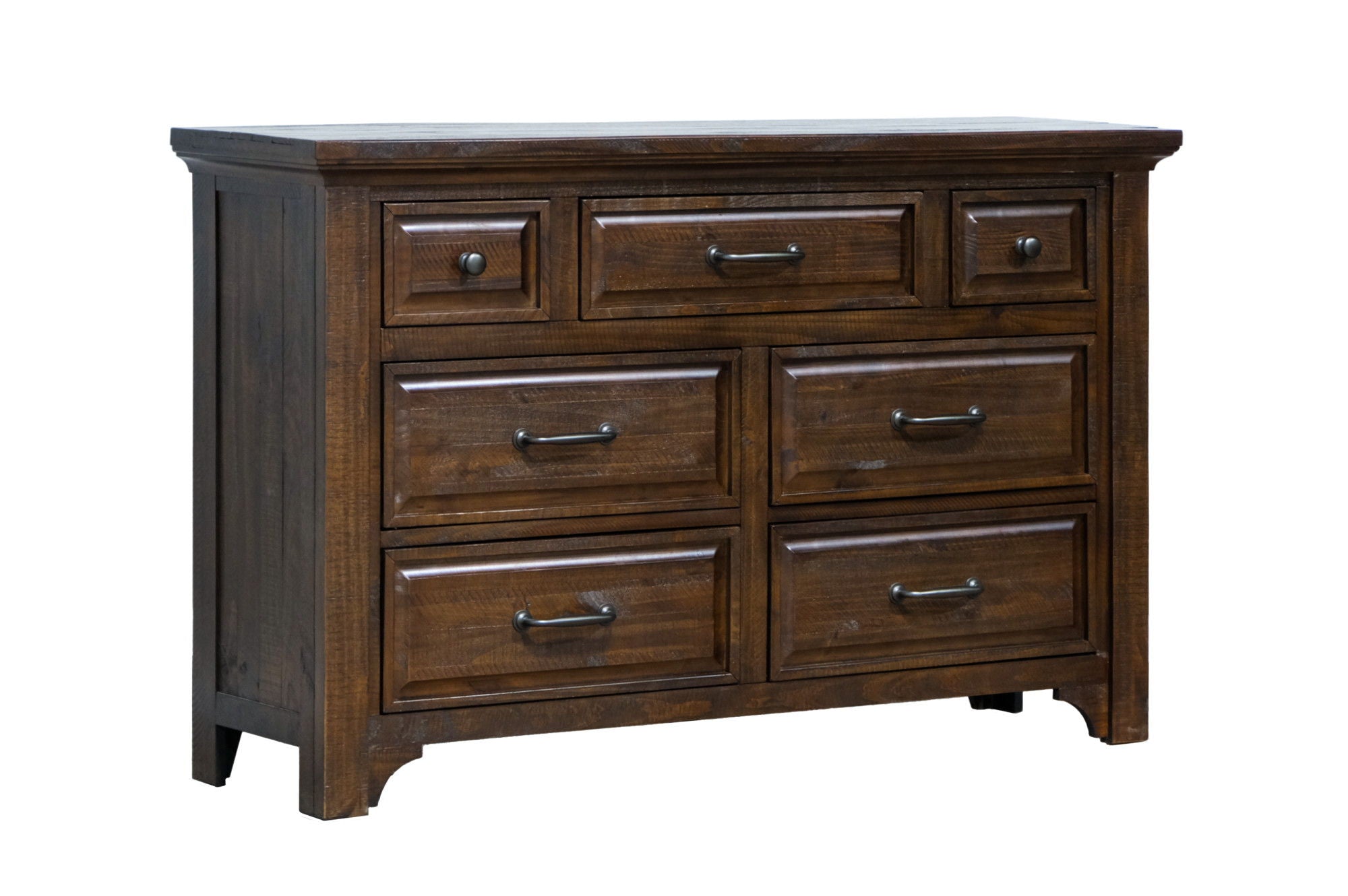 Verna - 7 Drawer Dresser - Brown